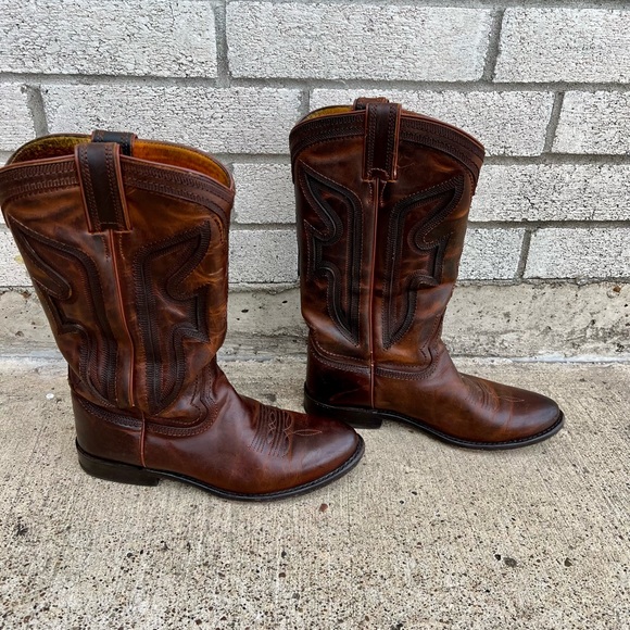 Frye 150th Anniversary Edition Wylie Stitch Boots – Sunrise, Size 8 - Picture 3 of 10